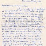 Lettere di Anna Banti pag 1