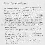 Lettera di Ervino Pocar