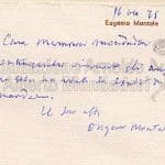 Corrispondenza con Eugenio Montale 2