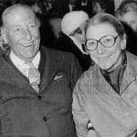 Valentino Bompiani e Mimma Mondadori