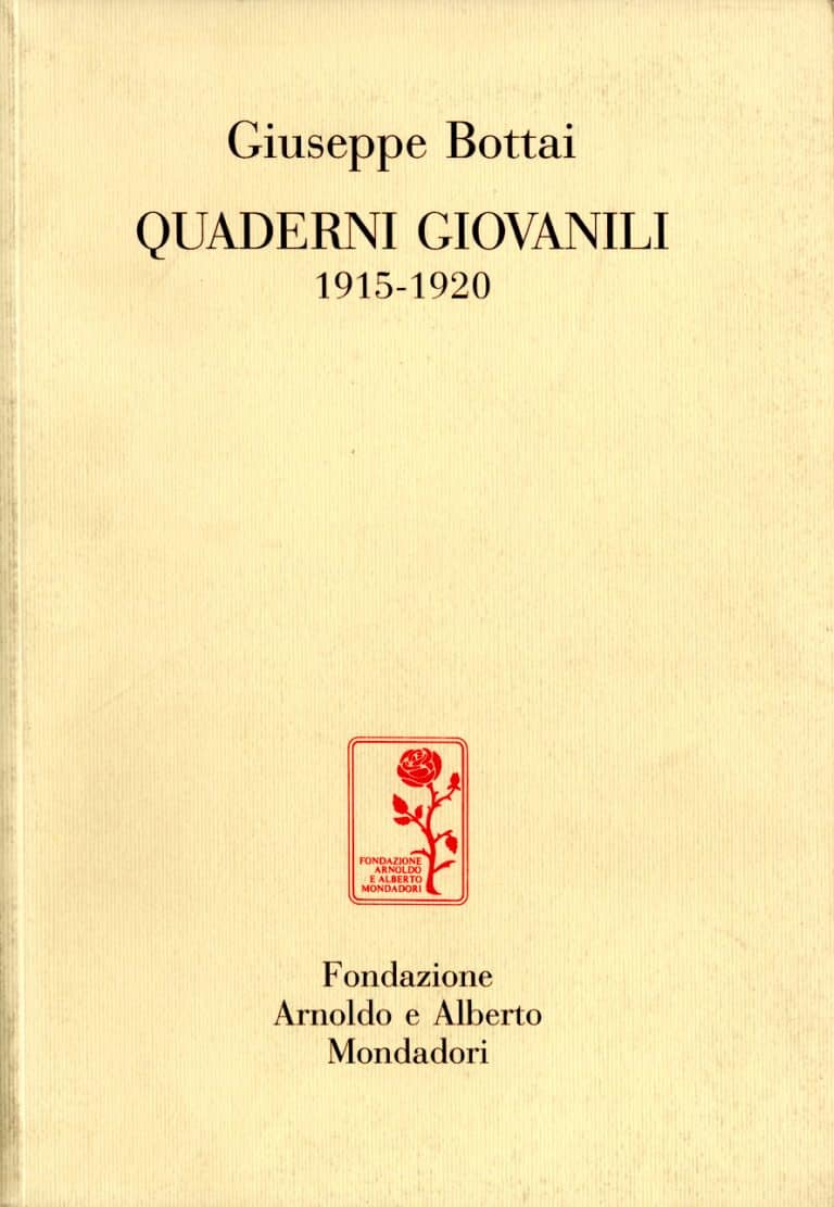 Quaderni giovanili 1915-1920