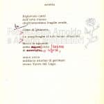 “Arietta”, inedito