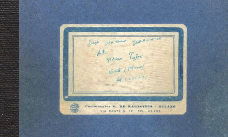 Questo Quaderno appartiene a Giovanni Testori. Inediti dall’archivio copertina