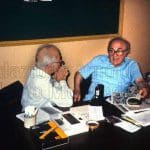 Foto di Domenico Porzio e Fellini