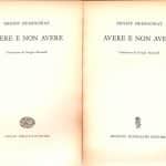 Avere non avere frontespizio doppio