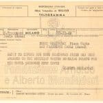 Telegramma 1949