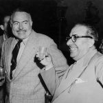 Ernest Hemingway e Arnoldo Mondadori
