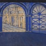 Bozzetto di scena di Primo Sinopico (Raoul Chareun) per "Bastos l’ardito" di Léon Régis e François de Veynes, [1924]