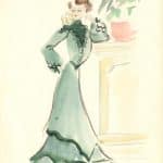 Costume di Emma Calderini per "Il gabbiano" di Anton Pavlovic Cechov, [1950]