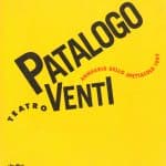 Il Patalogo Venti, copertina