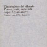 L'invenzione del silenzio, copertina