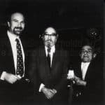Orsi, Frederic Dannay (autore con Manfred Bennington Lee sotto lo pseudonimo di Ellery Queen) e Tedeschi.
