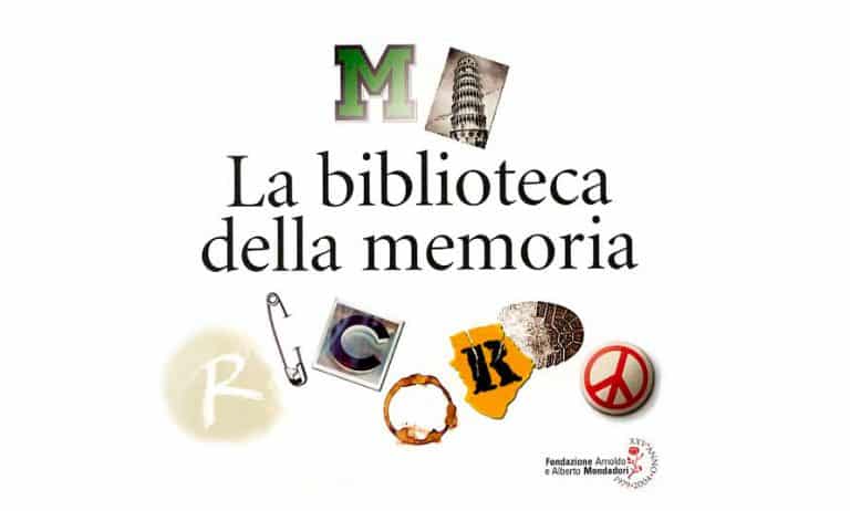 Biblioteca della memoria copertina