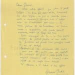 Lettera di Gianni Brera a Giovanni Giudici